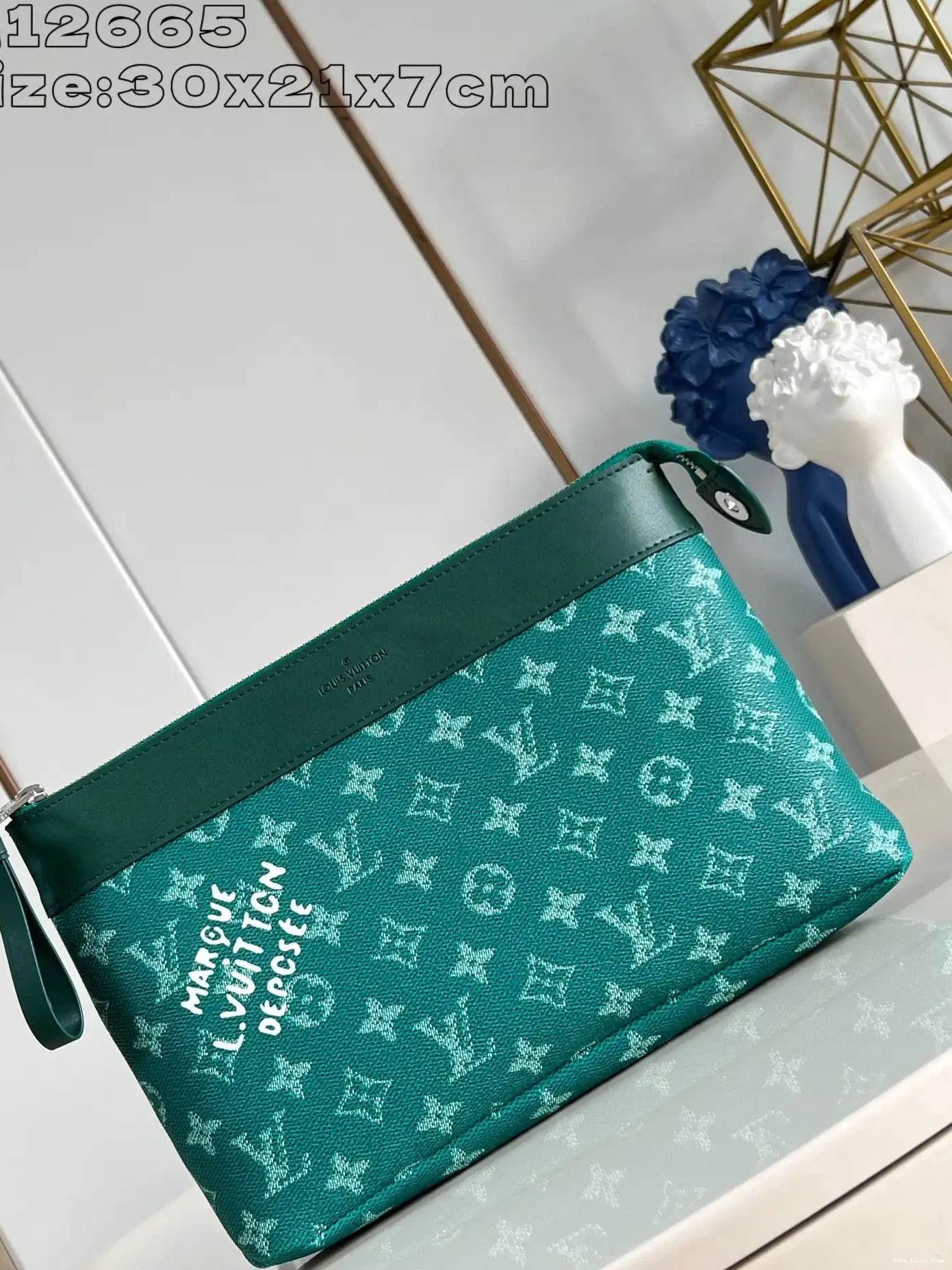 POCHETTE VUITTON SOUPLE-30*21*7.5CM VOYAGE LOUIS 0506